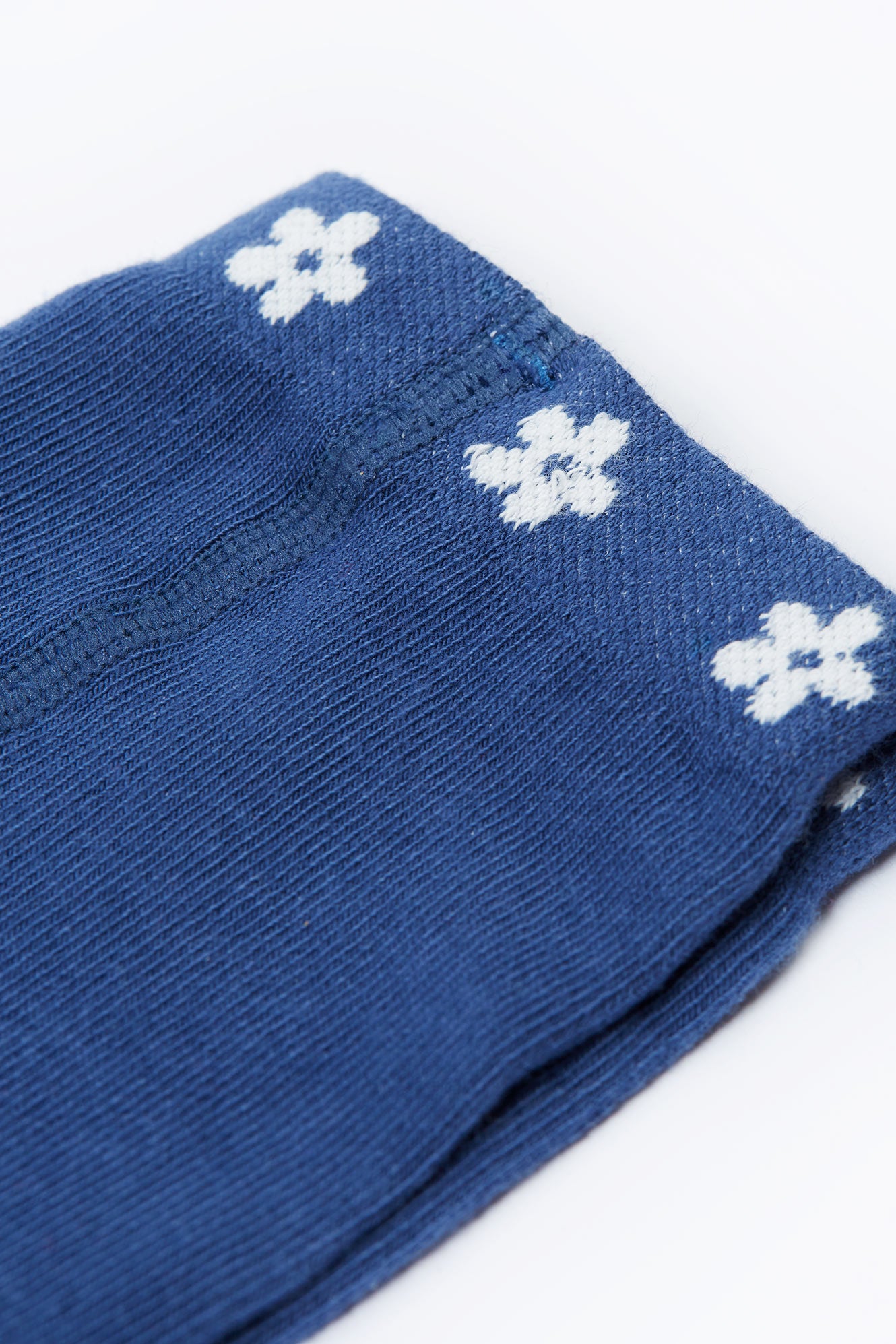 Frugi Norah Tights - Navy/Flowers