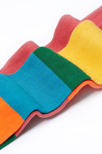 Frugi Norah 2pk Tights - Hotchpotch/Rose - Baby goes Retro