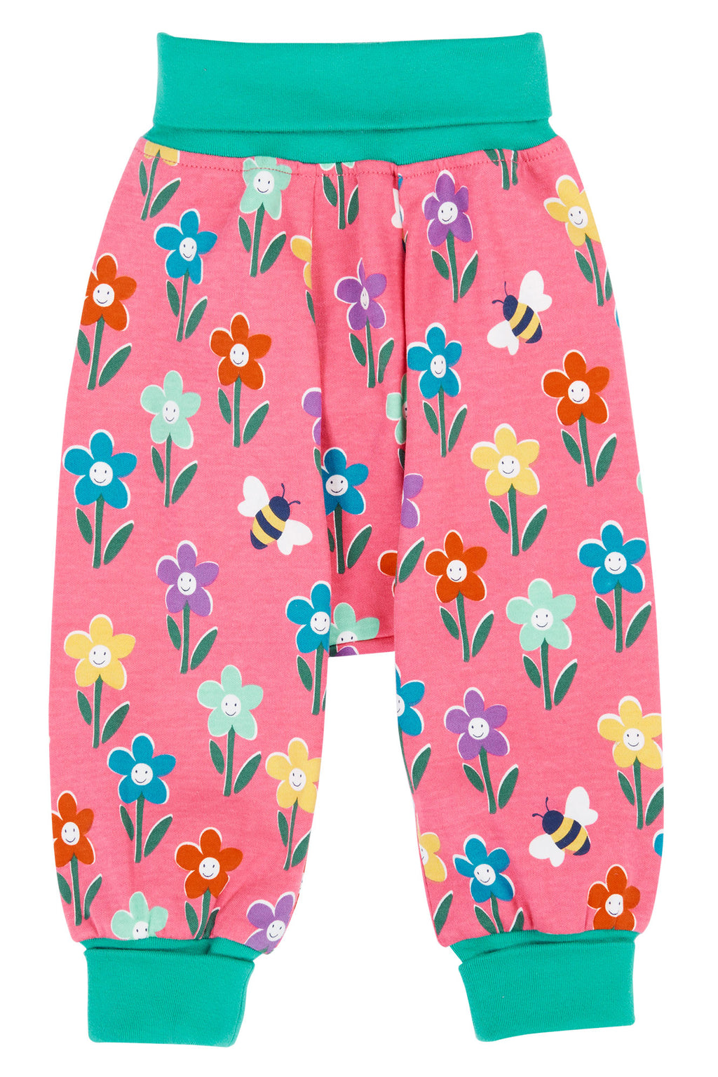 Frugi Parsnip Pants - Fun Flowers