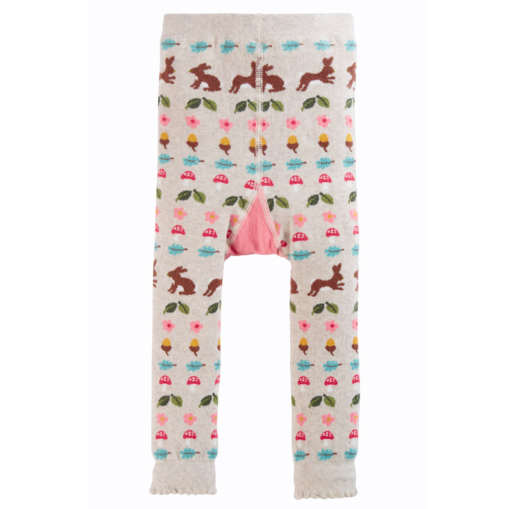 Frugi Organic Little Knitted Leggings - Winter Tales Fairisle