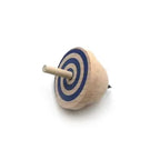 Wooden Drawing Spinning Top view 2