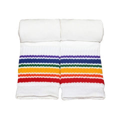 14" Kids Rainbow Striped Tubes - 1 by Pride Socks, socks, Pride Socks, Baby goes Retro - Baby goes Retro