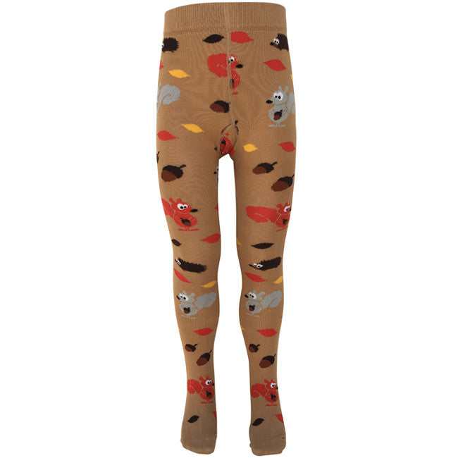 Slugs & Snails Organic Children's Tights - Autumn Slugs & Snails Tights
