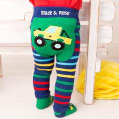 Blade & Rose Footless Tights - Monster Truck