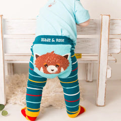 Blade & Rose Footless Tights - Chip the red panda