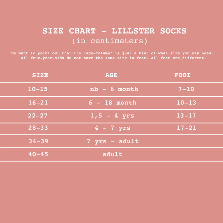 Lillster River Socks - Big (Adult sizes)