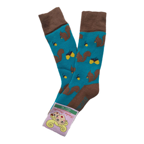 Fraulein Prusselise Organic Kids Knee Socks - Squirrel - Terry